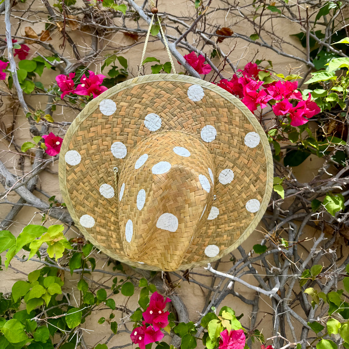 Polka Dot Sun Hat
