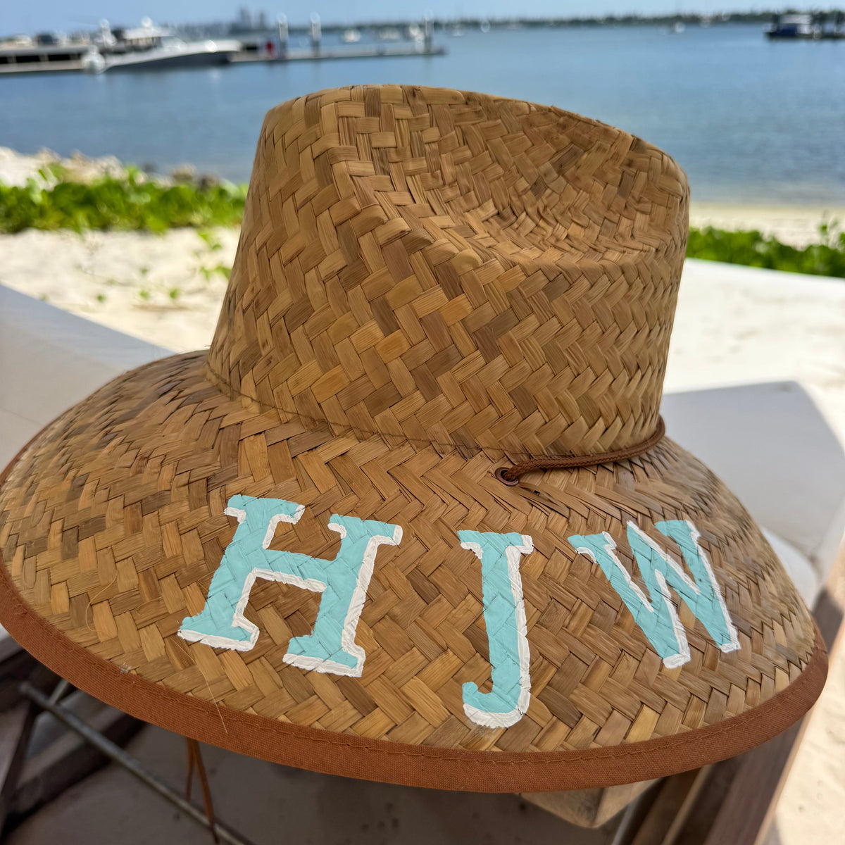 Custom Initial Sun Hat