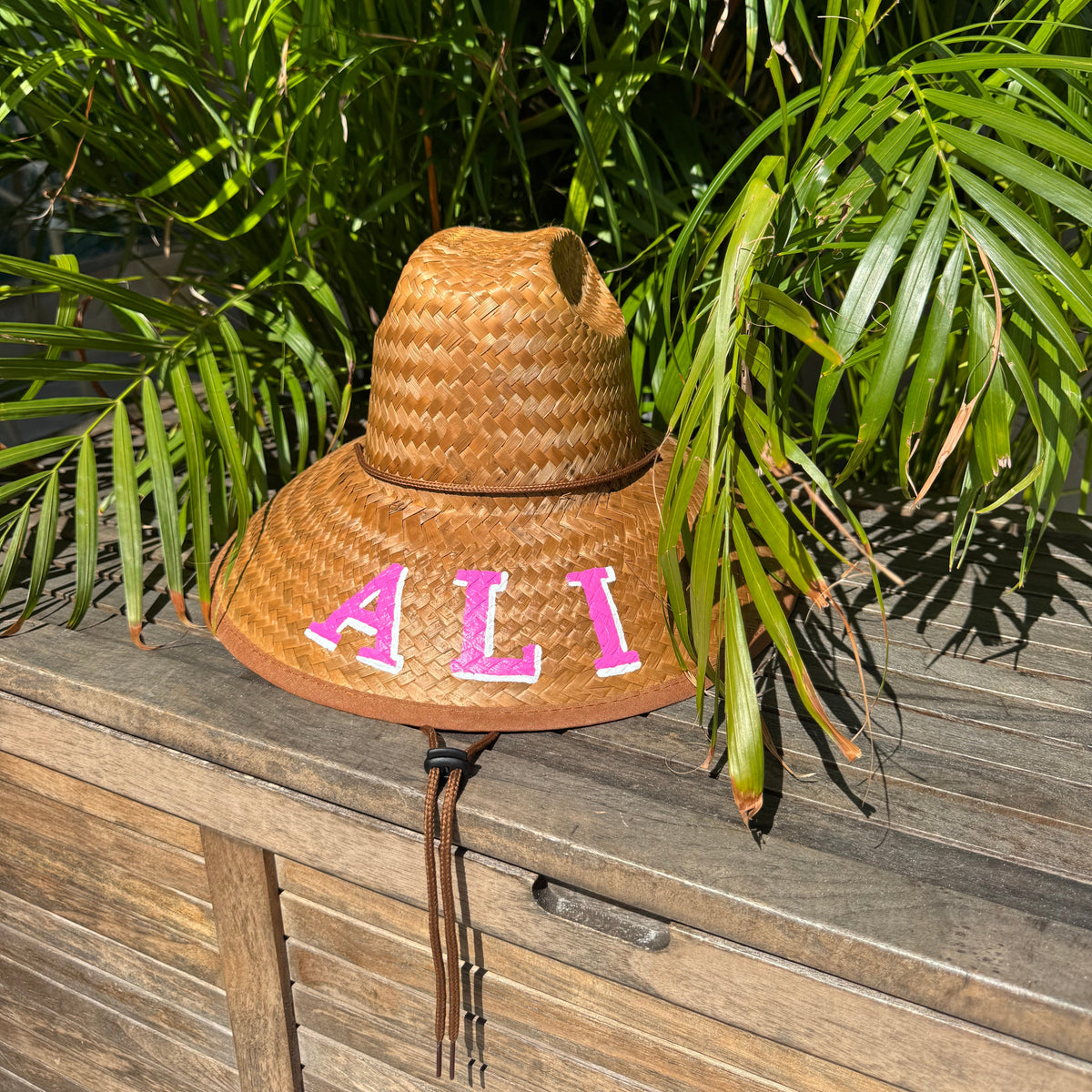 Custom Initial Sun Hat